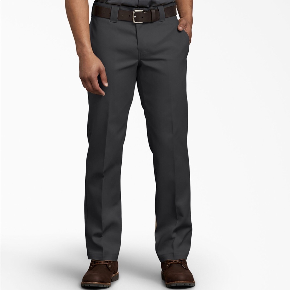 NWT Dickies FLEX Slim Fit Straight Leg Work Pants, Black